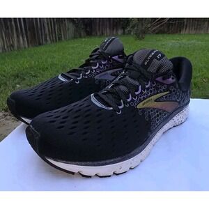 Brooks Glycerin 17 Mens Running Shoes Black Iridescent Purple Size 11